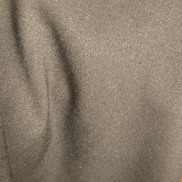 VTG Long black wool maxi skirt Francesca Mammoliti Canadian designer sz 10 - Picture 8 of 8